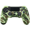 Forro Silicona Especial Grips Gratis Para Control  Ps4 - Verde + Cafe + Negro