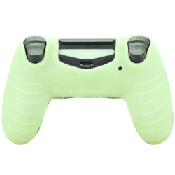 Forro Silicona Especial Grips Gratis Para Control  Ps4 - Verde + Cafe + Negro