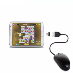 Adaptador Convertidor Otg Micro Usb Macho A Usb Hembra