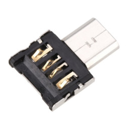 Adaptador Convertidor Otg Micro Usb Macho A Usb Hembra