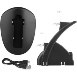 Cargador Doble Controles PS4 Slim Pro - ¡Nunca te quedes sin batería!