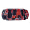 Funda Protector De Silicona Goma Gratis Screen Para Psp 1000 2000 3000 - Negro + Blanco + Rojo