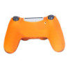 Forro Silicona Especial Grips Gratis Para Control  Ps4 - Naranja