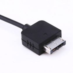 Cable Usb Carga Playstation Vita Para PS Vita FAT - Negro