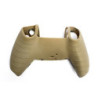 Forro Silicona Camuflado Grips Gratis Para Control  Ps5 - Verde + Cafe + Negro