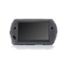 Kit 3 En 1 Estuche Silicona Acrilico Screen Para  PSP GO - Negro