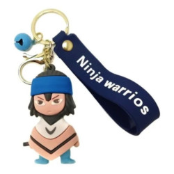 Llavero En Silicona Sasuke Uchiha - Azul: ¡Lleva tu pasión gamer a donde vayas!